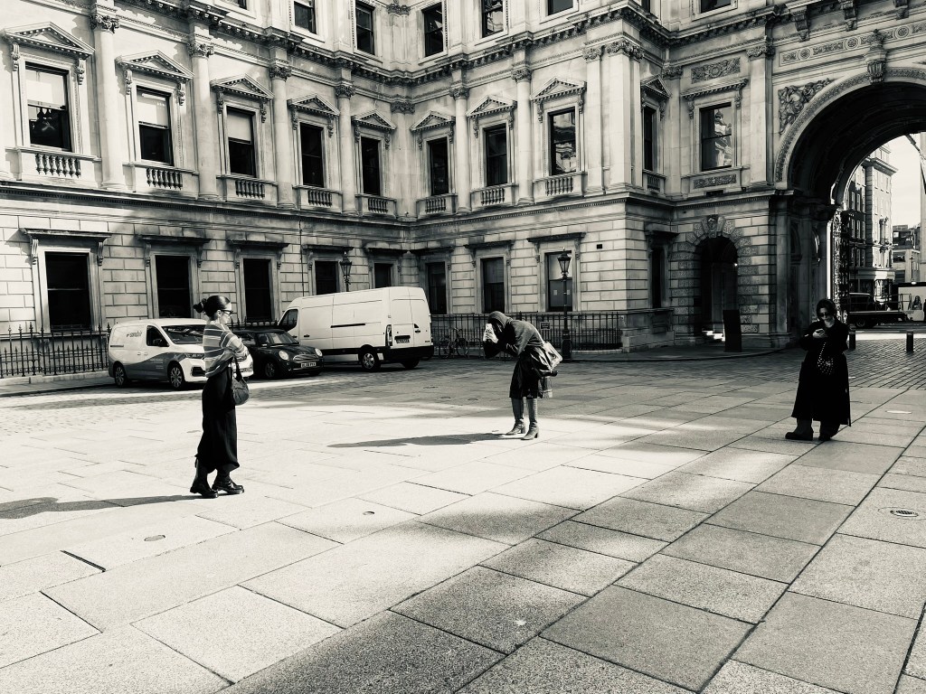 Fashion shoot at the Royal Academy of Art?
